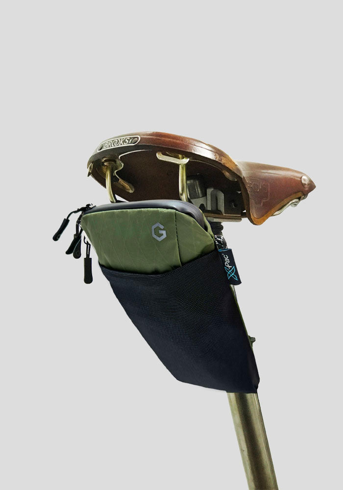 Ultra light bike saddle bag